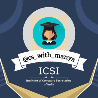 Telegram profile photo for CS WITH MANYA 📚