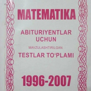 Telegram profile photo for Oq Toʻplam | MATEMATIKA 🎓