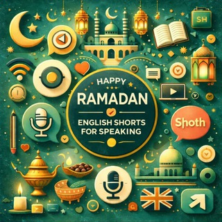 Telegram profile photo for English shorts for speaking