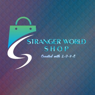 Telegram profile photo for "STRANGER WORLD SHOP"