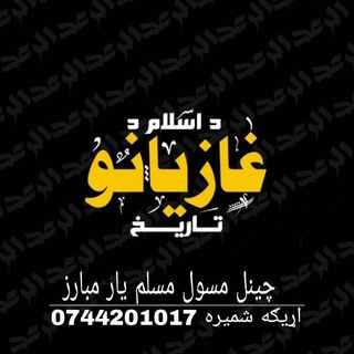 Telegram profile photo for 𓆩د اسلام د غازیانو تاریخ𓆪