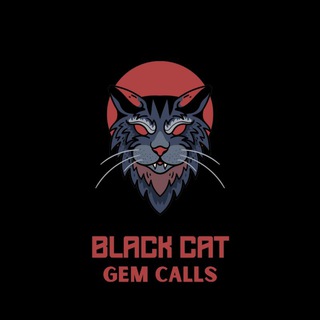Telegram profile photo for BLACK CAT GEM CALLS