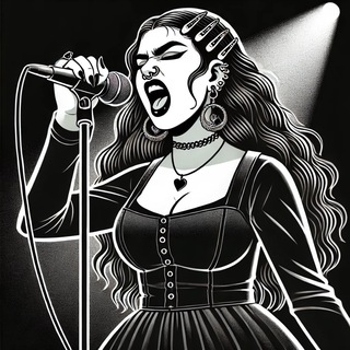 Telegram profile photo for Юлия Ким | Экстремальный вокал и не только