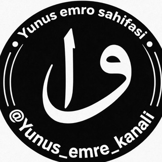 Telegram profile photo for 𝚈𝚞𝚗𝚞𝚜 𝙴𝚖𝚛𝚘 𝚜𝚊𝚑𝚒𝚏𝚊𝚜𝚒