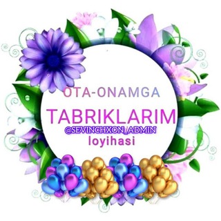 Telegram profile photo for TUGโILGAN KUN UCHUN TABRIKNOMALAR๐ฅณ๐๐ฅณ