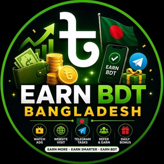 Telegram profile photo for Earn BDT official channel