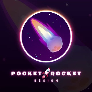 Telegram profile photo for π΄ POCKET ROCKET DESIGN π΄
