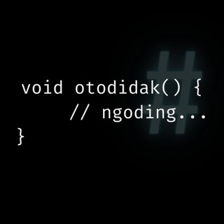 Telegram profile photo for Otodidak Ngoding