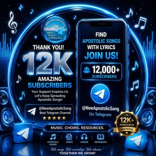 Telegram profile photo for ሁሉም Adadis Apostolic Song እዚህ ያገኛሉ