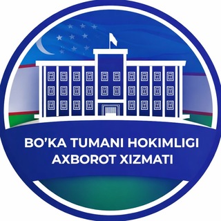Telegram profile photo for BO'KA TUMANI HOKIMLIGI