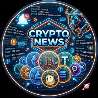 Telegram profile photo for Crypto News®