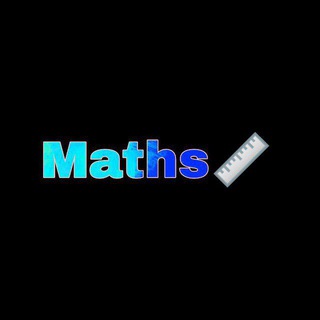Telegram profile photo for Maths📐📏