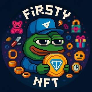 Telegram profile photo for FiRSTY NFT.