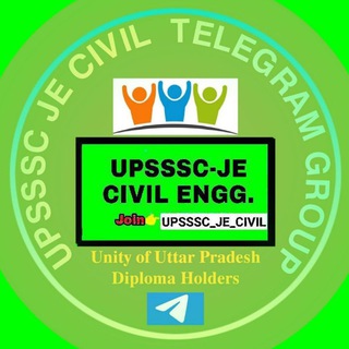 Telegram profile photo for UPSSSC JE CIVIL 2024