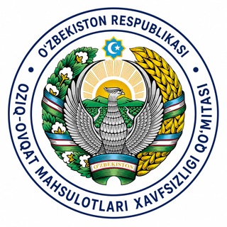 Telegram profile photo for OZIQ-OVQAT MAHSULOTLARI XAVFSIZLIGI QO'MITASI