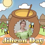 Telegram profile photo for Jiheon’s 19th birthday!