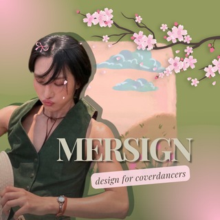 Telegram profile photo for MERSIGN | coverdance design