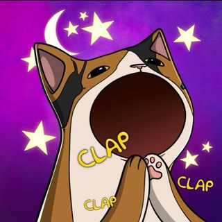 Telegram profile photo for Clap Cat | $CLAP Portal