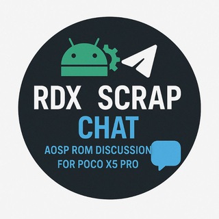 Telegram group profile photo for RDX | SCRAP CHAT