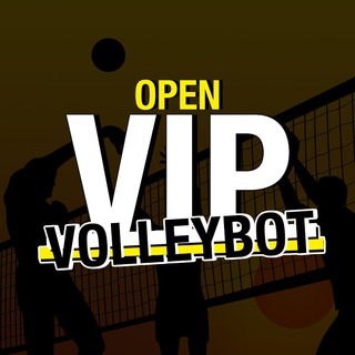 Telegram profile photo for 🏐 VOLLEYBOT 🏐 OPEN VIP ✅ «Твой Сигнал»