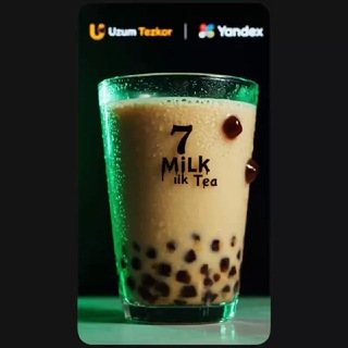 Telegram profile photo for 7° milk tea rasmiy 24/7