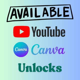 Telegram group profile photo for ₱1 canva inv, ₱5 yt inv