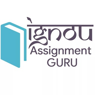 Telegram profile photo for IGNOU ASSIGNMENT GURU