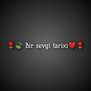 Telegram profile photo for 🌹 🍃BIR SEVGI TARIXI ❤🌹