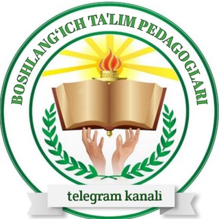 Telegram profile photo for Boshlang'ich ta'lim pedagoglari kanali