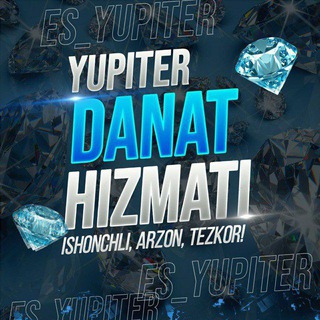 Telegram profile photo for YUPITER ALMAZ