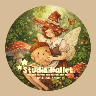 Telegram profile photo for Studio ballot🍵. ࣪⋆˚Ꜥ