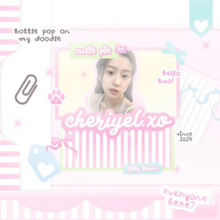 Telegram profile photo for ♡.ᐟ cheriyel 🧁🎀
