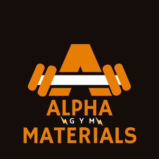 Telegram profile photo for ALPHA GYM MATERIALS🦾⛓️💥