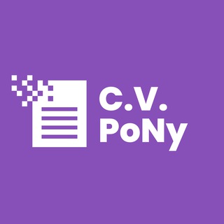 Telegram profile photo for Plantillas de Curriculum CV | PoNy 💼