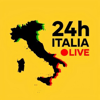 Telegram profile photo for Italia 24H Live 🔴 – Notizie dall'Italia