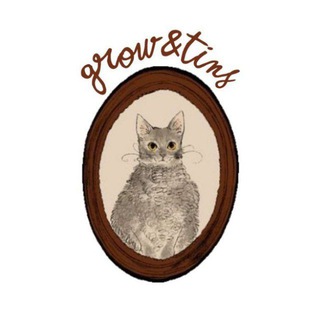 Telegram profile photo for grow & tins, ✶