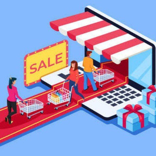 Telegram group profile photo for Online Shopping