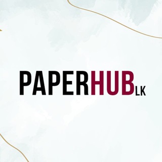 Telegram profile photo for PaperHub.LK | Paper Updates