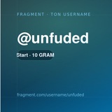 Telegram profile photo for unfuded