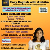 Telegram profile photo for Easy English with Ambika _SSC & BANK