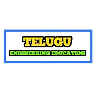 Telegram profile photo for TELUGU ENGINEERING EDUCATION