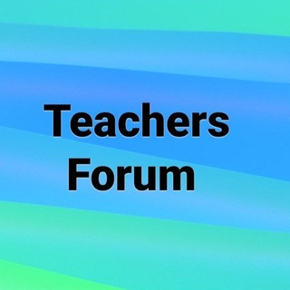 Telegram profile photo for TEACHERS FORUM