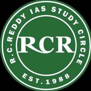 Telegram profile photo for R C Reddy IAS Study Circle (Old channel)