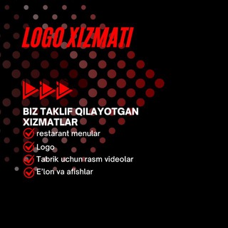 Telegram profile photo for B•B_logo_xizmati