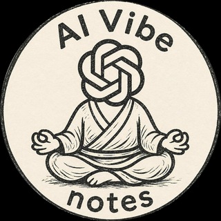 Telegram profile photo for AI Vibe Notes