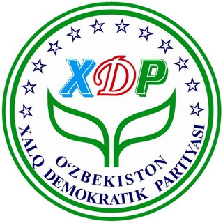 Telegram profile photo for XALQ DEMOKRATIK PARTIYASI