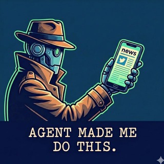 Telegram profile photo for Agent made me do this