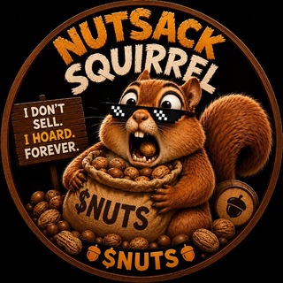 Telegram profile photo for NUTSACK SQUIRREL