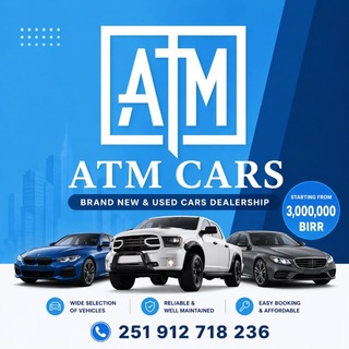 Telegram profile photo for ATM Car’s