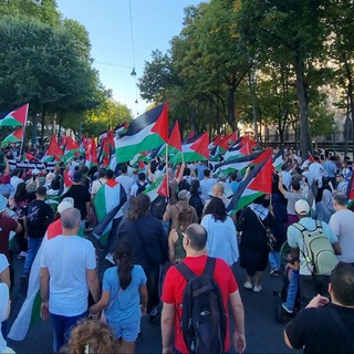 Telegram profile photo for 🇵🇸 Palästina Solidarität Österreich - Demos, Infos, Events